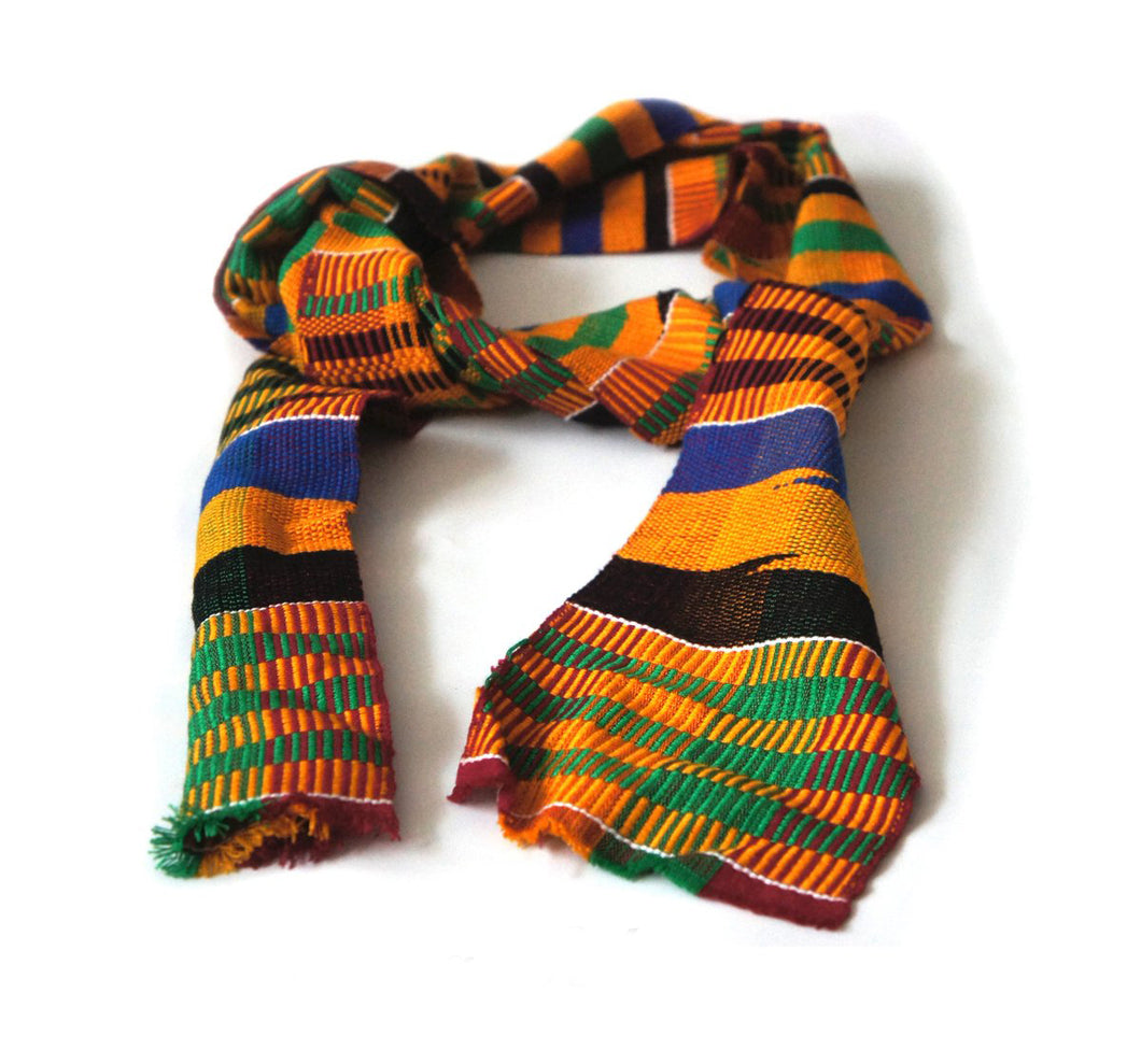 Kente Scarf - Edwene Asa - Bow Tie Set - Ama Select