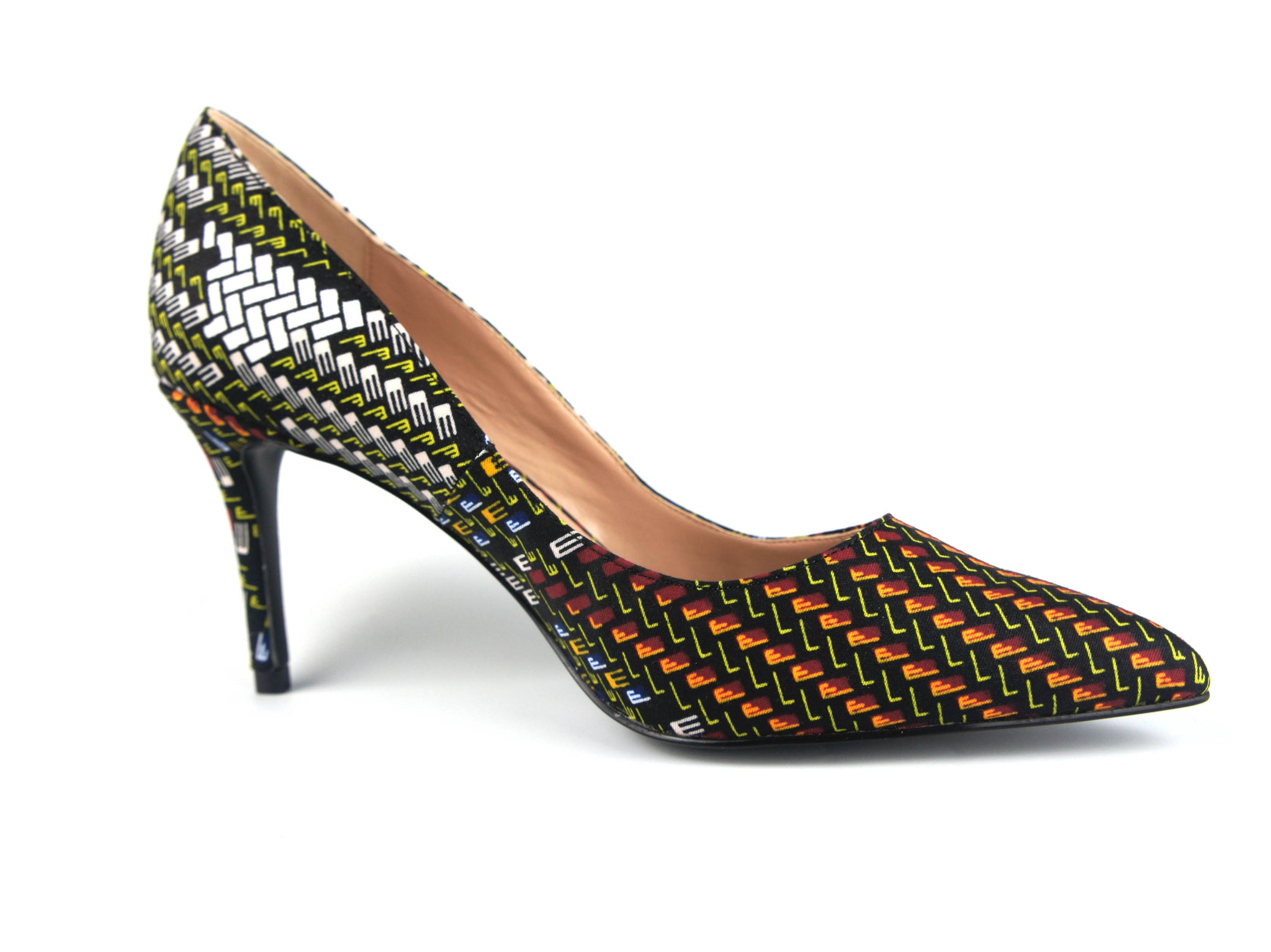African print shoes Kete paa Ama Select