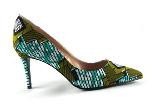 Ankara African print shoes - Mitex Holland - footwear - Ama Select